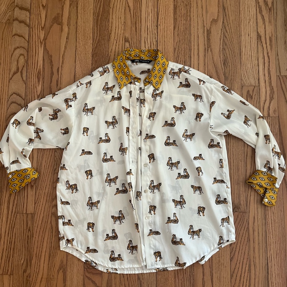 ZARA over sized button down